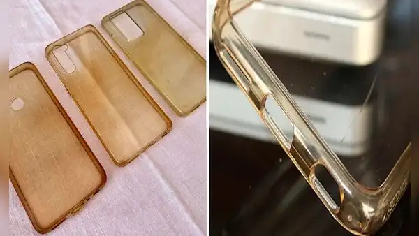 No la botes: ¿qué hacer con la funda transparente de tu teléfono si se puso amarilla?