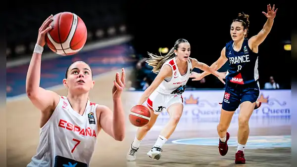 ¡Duro golpe! Francia le propinó una paliza a España y lo eliminó del Europeo Sub-20 de Baloncesto