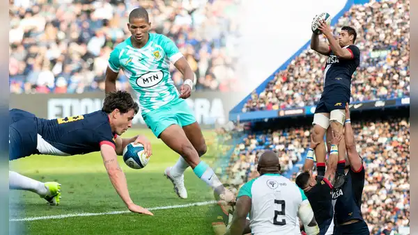 ¡Golpe para los Pumas! Sudáfrica remontó el partido y se quedó con el amistoso previo al Mundial de Rugby