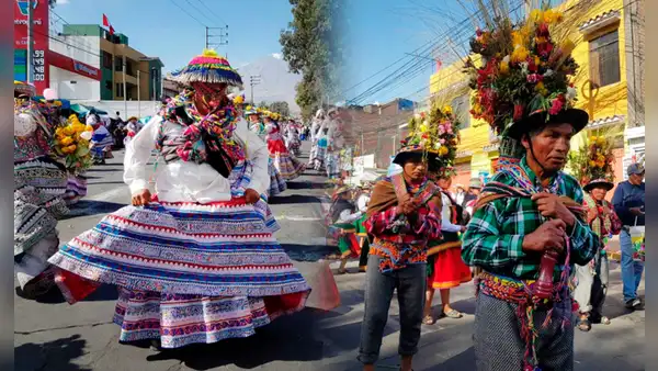 Pasacalle regional de Arequipa: presentaron variadas danzas en honor a la Ciudad Blanca