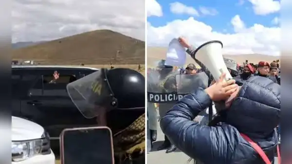 "¡Asesina!": gritan a Dina Boluarte en ceremonia por el 199° Aniversario de la Batalla de Junín