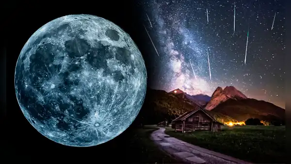 ¿Cuándo y cómo ver la superluna azul y la lluvia de estrellas Perseidas?: los eventos astronómicos de agosto 2023