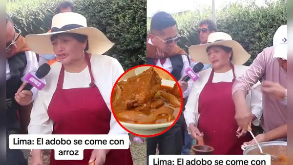 Chef de Arequipa enojada tras enterarse de que en Lima comen adobo con arroz: "Con pan de 3 puntas"