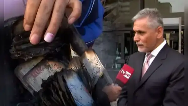 BCRP validó parte de billetes quemados a familia afectada por el incendio en su vivienda de Cieneguilla