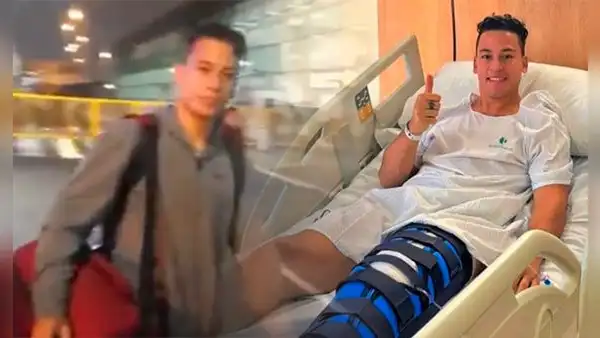Alianza Lima: Cristian Benavente llegó a Lima para continuar con la recuperación de su lesión