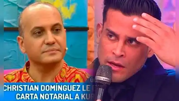 'Metiche' recibe EN VIVO carta notarial de Christian Domínguez: "Tiene 24 horas o habrá denuncia"