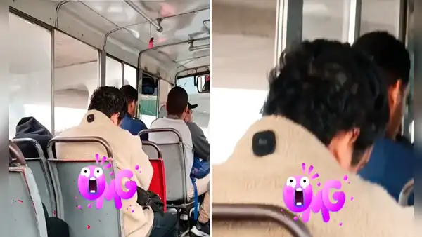 Captan a hombre viajando en bus con un sensor antirrobo en la ropa: ¿cómo es posible este suceso?