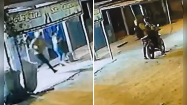 Cámaras captan a delincuentes disparando a empresaria en Piura