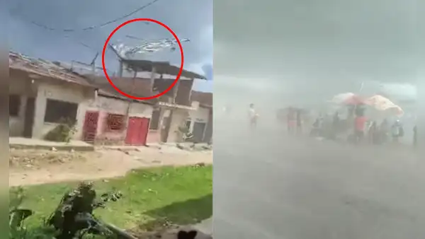 Loreto: vientos intensos de hasta 75 km/h destruyeron techos de viviendas en Iquitos