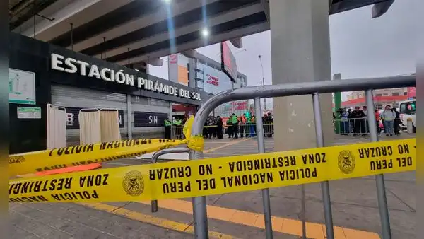 Metro de Lima: asesinan a balazos a mujer en exteriores de la estación Pirámide del Sol en SJL