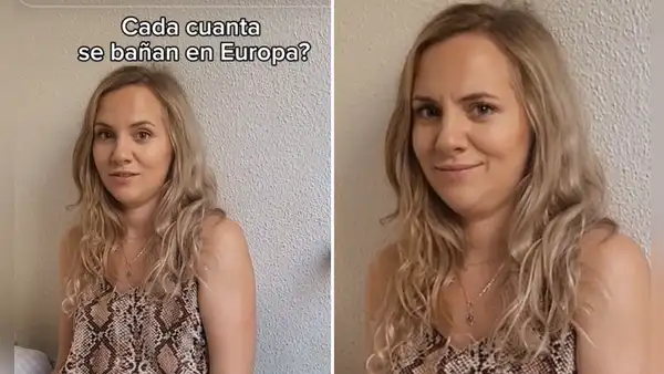 ¿Se bañan todos los días?: europea sorprende a todos con su impactante respuesta