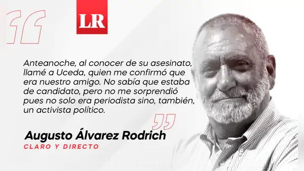 Asesinato del candidato periodista, por Augusto Álvarez Rodrich