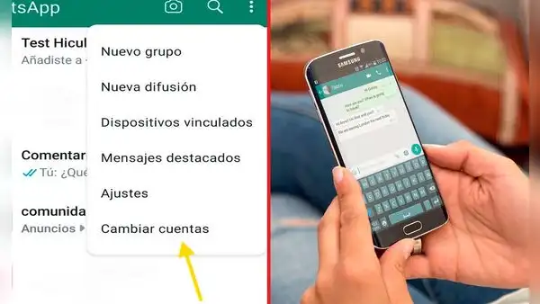 WhatsApp lanza la opción 'Cambiar cuentas' para los que tienen 2 números de teléfono