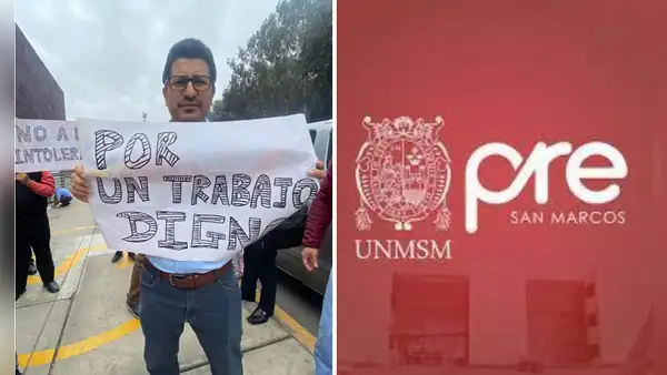 UNMSM: docentes de la Cepre San Marcos realizan plantón tras exigencia de maestría para enseñar