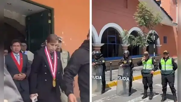 Patricia Benavides llegó a Ayacucho, pero su visita provocó el rechazo de los ciudadanos