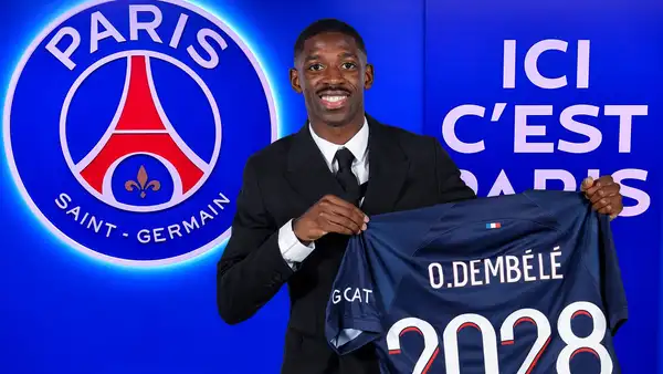 Ousmane Dembélé es oficializado como jugador de PSG