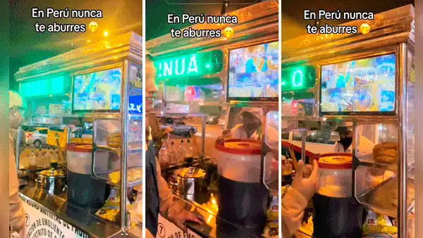 Emolientero peruano sorprende a clientes con el smartquiosco: “Tiene más cámaras que la municipalidad”