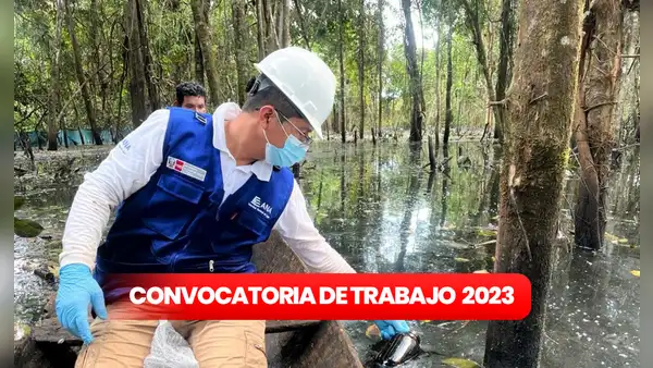 ¡Para titulados! Autoridad Nacional del Agua ofrece 230 empleos con sueldos de hasta S/11.500