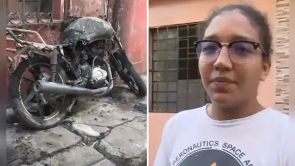 Breña: vecinos quemaron moto de una joven en presunto acto de xenofobia