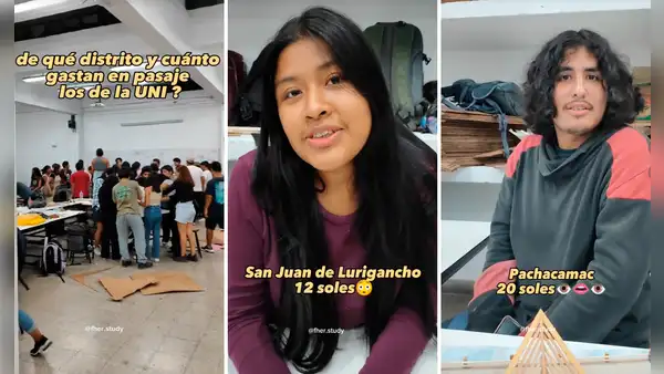 Joven revela que gasta S/20 diarios para ir a estudiar desde Pachacamac hasta la UNI