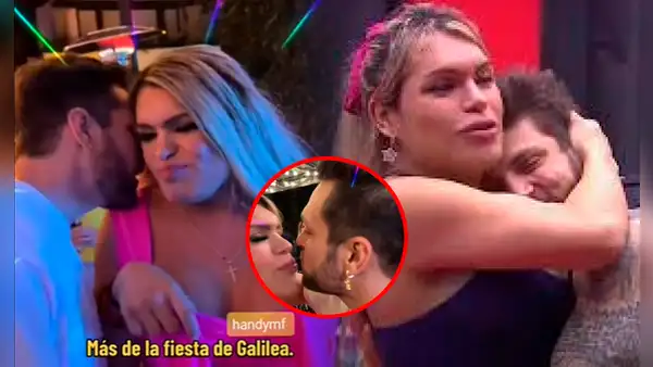 Wendy Guevara y Nicola Porcella protagonizan beso tras el fin de ‘La casa de los famosos’