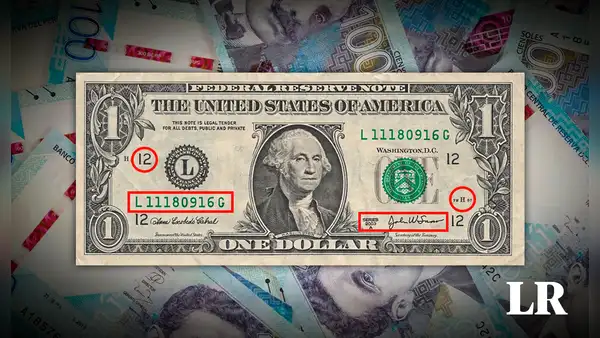 Así es el billete de 1 dólar, conocido como "arcoíris", que puedes vender por más de S/100.000