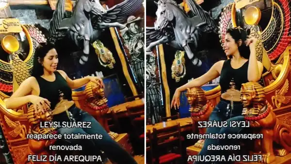 Leysi Suárez reaparece en Arequipa tras ampay a su pareja: “Bella y empoderada”