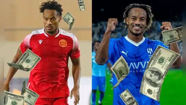El millonario sueldo por el que André Carrillo cambió Al-Hilal por club de la segunda de Arabia