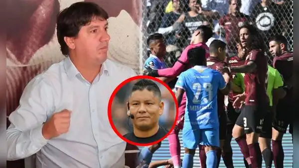 Jean Ferrari 'explotó' por goles anulados y solicitará que Joel Alarcón no vuelva a arbitrarles