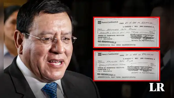Alejandro Soto: estos son los dos cheques por US$265 mil que prueban la estafa