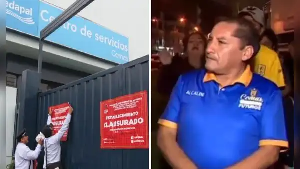 "Todos tenemos agua": alcalde de Comas sobre posible desabastecimiento tras cierre de oficinas de Sedapal