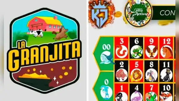 Resultados del Lotto Activo y La Granjita EN VIVO HOY, 18 de agosto