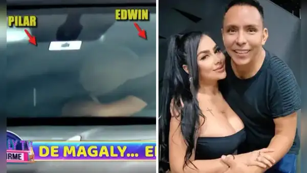 Edwin Sierra y Pilar Gasca fueron vistos abrazados tras anuncio de ruptura de su relación
