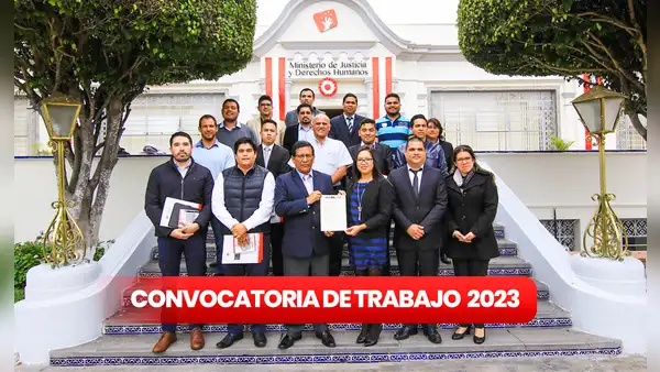 ¡Más de 200 puestos de trabajo! Ministerio de Justicia ofrece empleos con sueldos de hasta S/10.000