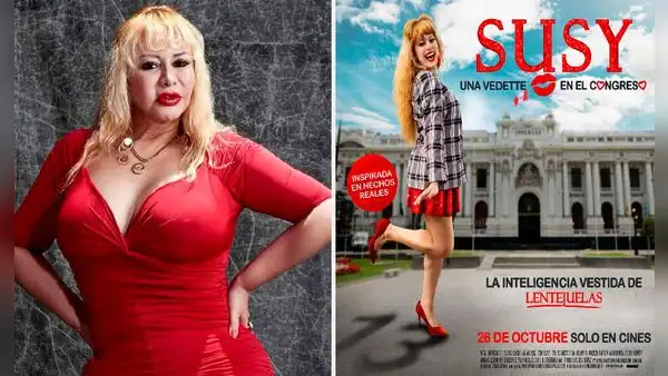 'Susy, una vedette en el Congreso': fecha de estreno, reparto y todo sobre la película de Susy Díaz