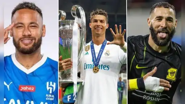 Cristiano Ronaldo y Neymar podrían jugar la Champions League con sus clubes de Arabia Saudita