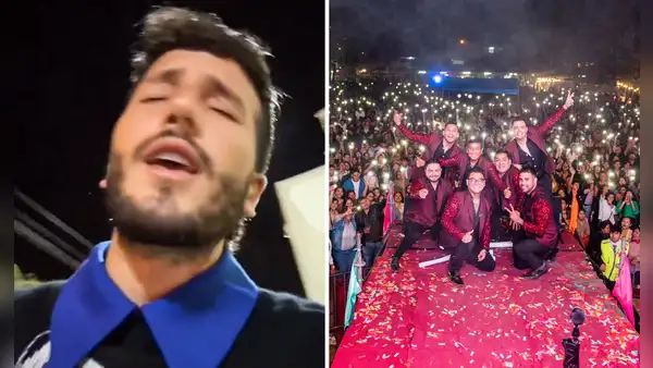 Sebastián Yatra se graba emocionado escuchando 'Mix Juan Gabriel', de los Hermanos Yaipén: "Me enamoré"