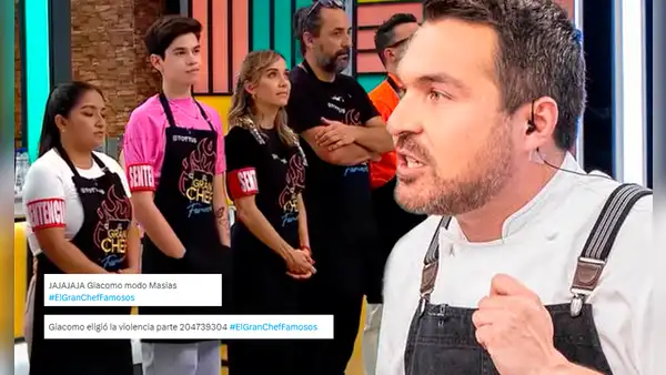 Usuarios sorprendidos por los duros comentarios de Giacomo Bocchio en 'EGCF': "Está muy agresivo"