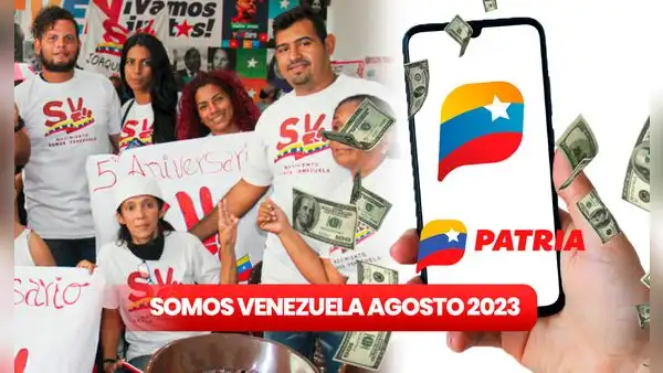 Bono Somos Venezuela 2023: ¡regístrate en 3 pasos y cobra HOY el pago de agosto 2023!