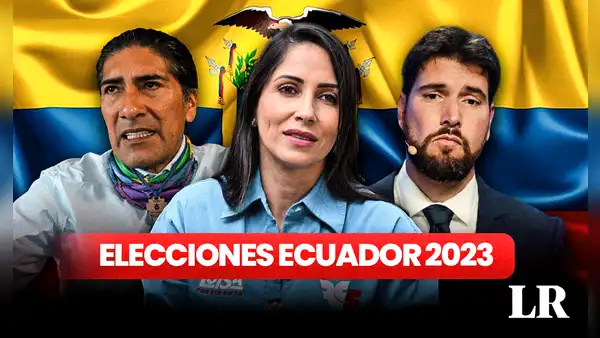 ¿Quién va ganando las elecciones 2023, según la última encuesta electoral en Ecuador?