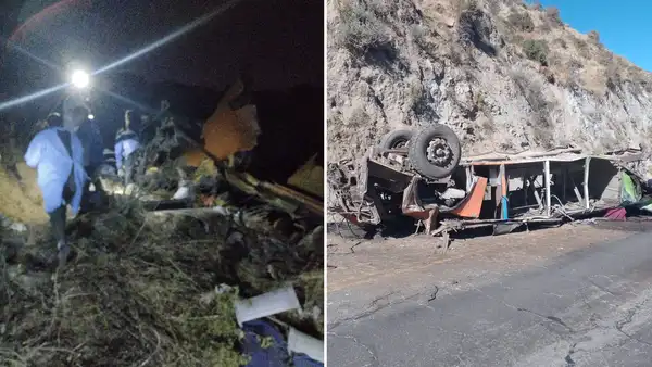Huancavelica: reportan 10 muertos y 6 heridos tras volcadura de bus en Huaytará