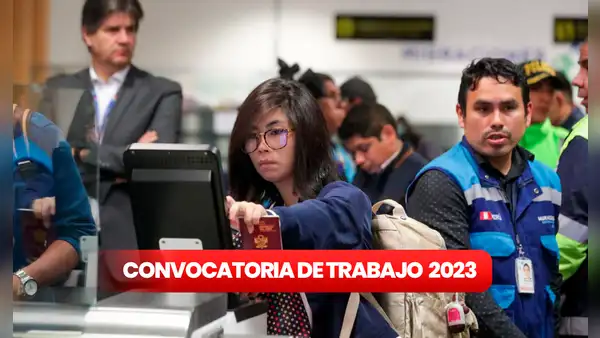 ¡Atención, universitarios! Migraciones ofrece empleos con sueldos desde S/2.500