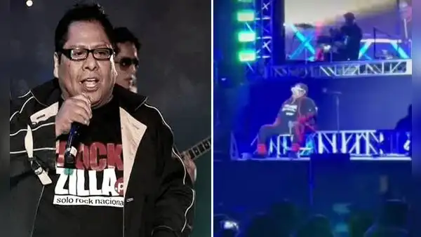 Cachuca de Los Mojarras protagoniza bochornosa escena en concierto por aniversario de Arequipa