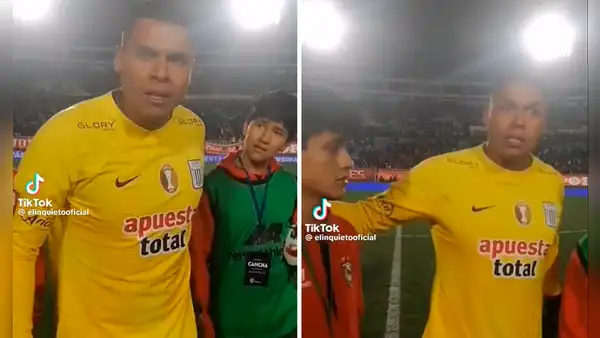 La curiosa reacción de Campos con recogebolas de Cienciano que le pidieron foto: "Ahora sí"
