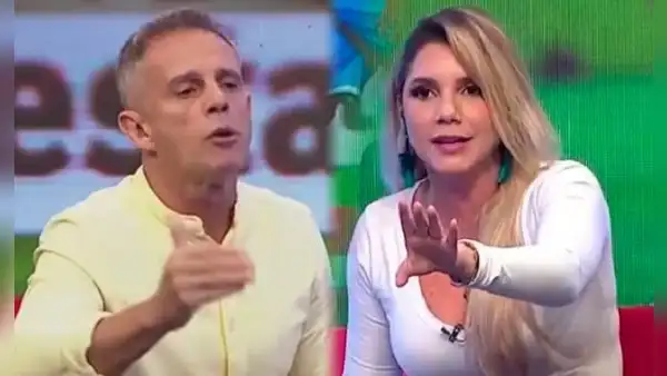 Julinho y Alexandra Hörler tienen fuerte discusión en pleno programa: "No te lo voy a permitir"