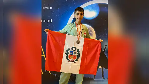 ¡Triunfo peruano! Escolar gana la primera medalla en Olimpiada Internacional de Astronomía en Polonia