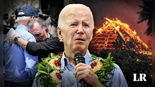 Biden promete ayuda a Hawái tras devastadores incendios: “Haremos lo posible para que se recuperen”