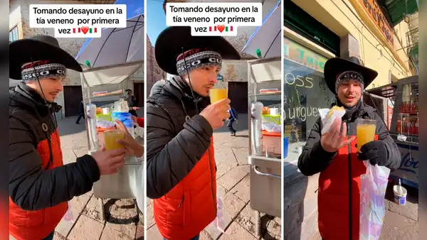 Italiano viaja al Cuzco y queda fascinado al probar por primera vez quinua caliente: “Muy buena”