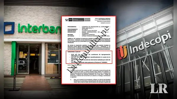 Multan a Interbank por más de S/182.000 por alterar unilateralmente contrato de crédito hipotecario