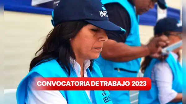 INEI busca a más de 1.400 egresados para trabajo en evaluación nacional con sueldo de S/2.400